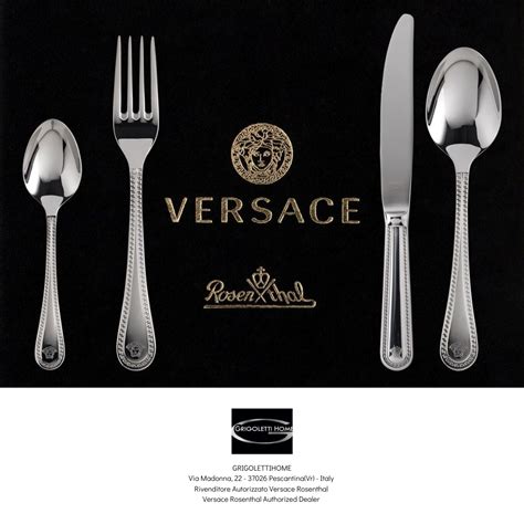 set posate versace|rosenthal versace catalogo.